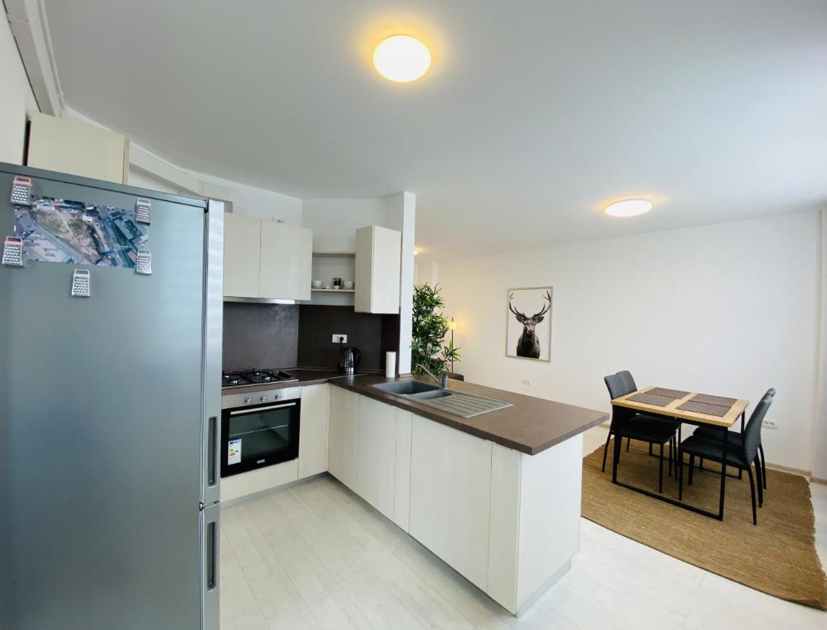 Ferienwohnung Charming Flat In Brasov With Balcony Panoramic View Exterior foto