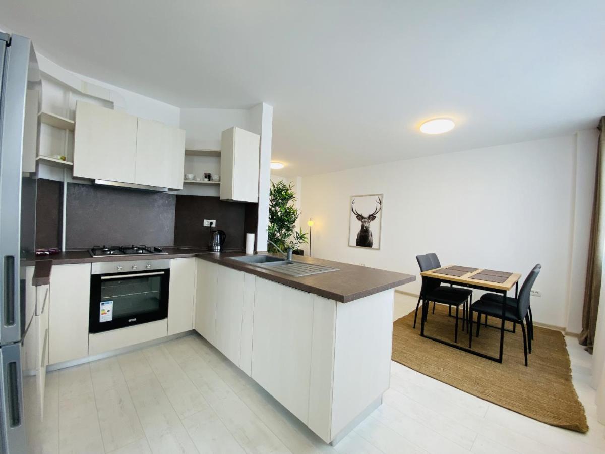Ferienwohnung Charming Flat In Brasov With Balcony Panoramic View Exterior foto
